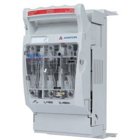 Interruttore sezionatore con fusibile 160A RBK 00 pro-SG-M / Morsetti a vite M8 fino a 70mm2/ 63-823259-121