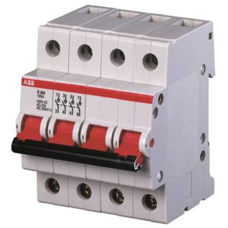 Interruttore sezionatore E204/63g 4P 63A (M646253)