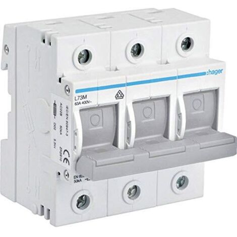 Interruttore sezionatore Hager L73M 3 poli 63A