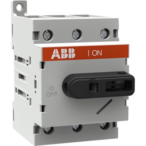 INTERRUTTORE SEZIONATORE ROTATIVO 3P 63A - ABB OT63ML3
