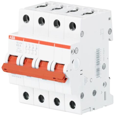 Interruttore sezionatore sd204 63 4p 63a abb m990429