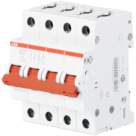 Interruttore sezionatore sd204 63 4p 63a abb m990429