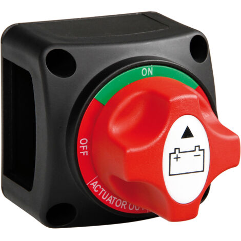 Interruttore stacca batteria a 3 posizioni - 12/50V