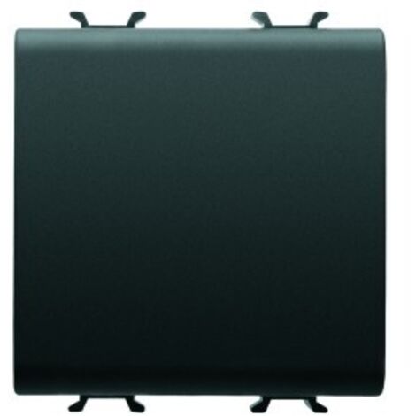 Interruttore Unipolare 2M 1P 16Ax Nero ( GEWISS cod. GW12031 )