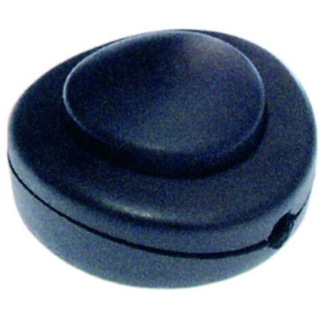 Interruttore unipolare a pedale nero - 10 pz