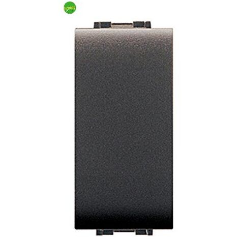 Interruttore unipolare Elettrocanali my life 10 a 230 v nero