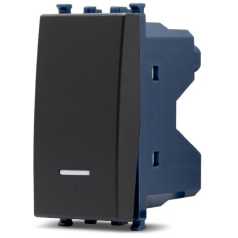 INTERRUTTORE UNIPOLARE SPIA SUN-T5 961N NERO