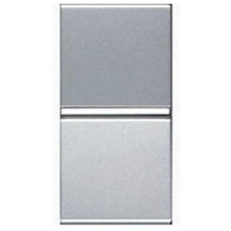 Interruttore unipolare stretto SILVER Niessen Zenit N2101 PL