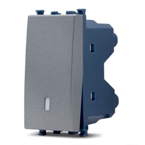 INTERRUTTORE UNIPOLARE SUN-T5 901G GRIGIO