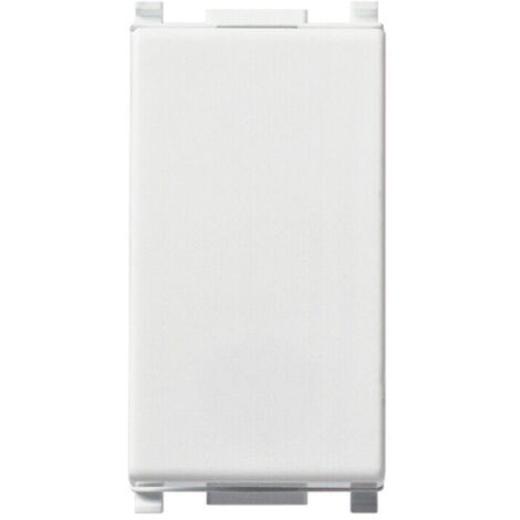 Interruttore vimar plana cod 14000 bianco 1p 10a impianto elettrico casa bianco