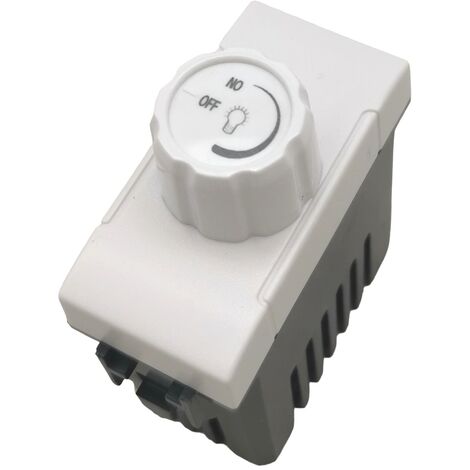 Interruttori prese pulsanti bianco frutti compatibili bticino living light e international  Dimmer