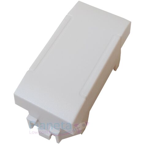 Interruttori prese pulsanti bianco frutti compatibili con Bticino Living Light e International  Copriforo (x2pz)