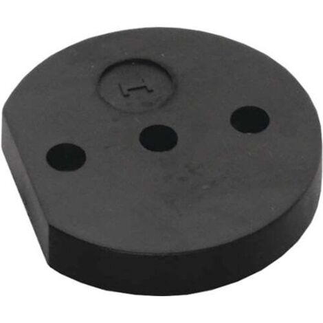 INTERSTEEL 91997460 Unterlage  Nylon schwarz D. 60 mm Höhe 10 mm f. Art. 3000 25