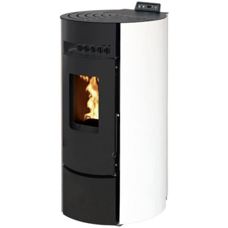 Interstoves – Poêle à granulés étanche 9 kW – Rendement 95,90% – Autonomie 20h – Système de coupure automatique – Compatible Wi-Fi