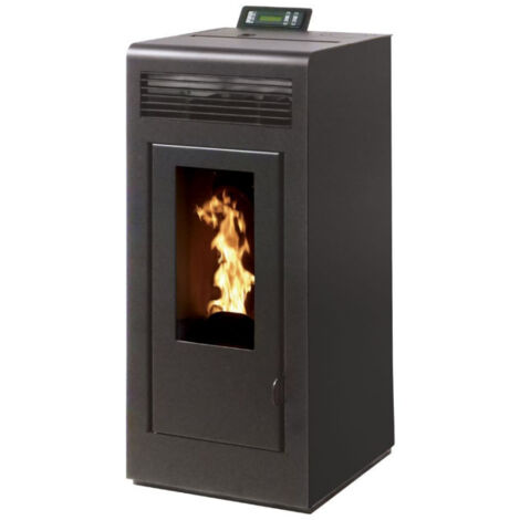 Interstoves – Poêle à granulés étanche MARINA 13 – Sortie concentrique – Autonomie 24h – Rendement 96.3% – Compatible WIFI et télécommande