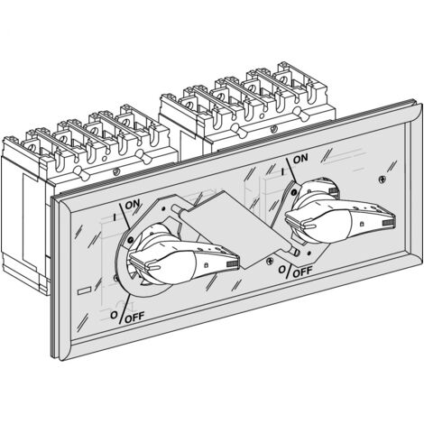 interverrouillage pour appareils à commande rotative Interpact INS320 à 630 (31074)
