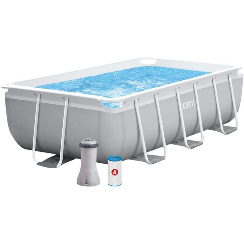 Piscina fuori terra Intex 26784 Prism Frame rettangolare 300x175x80cm