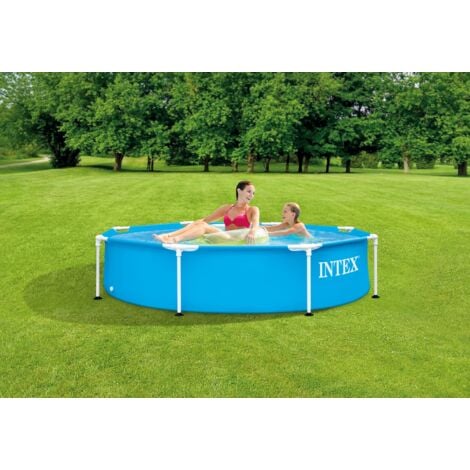 Intex 28205 Frame Swimming Pool Ø244x51cm Aufstellpool Planschbecken Rundpool