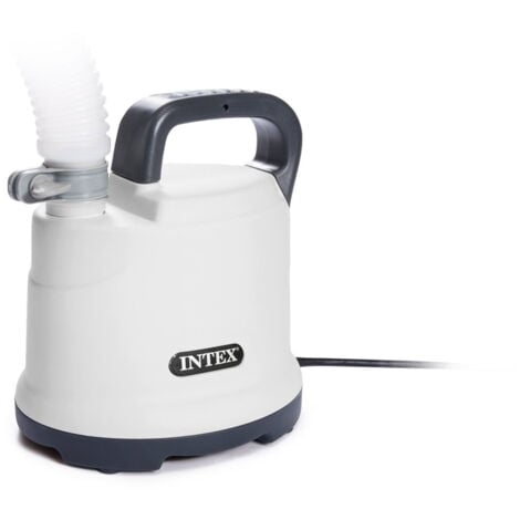 Intex 28606 - Pompa di Svuotamento per piscine, Plastica, Bianco