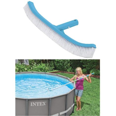 Intex 29053 - Spazzola per Pareti Curve, Plastica, Azzurro