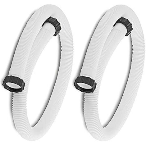 Intex 29060e Filter Pump System 1.5 X 56 Inch Plastic Pool Pump Replacement Hose (2-pack)
