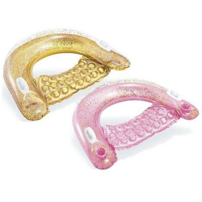 Intex Poltrona Sitandfloat Glitter 119x97cm
