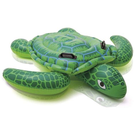 INTEX 57524NP FLOTTEUR DE PLAGE ET DE PISCINE BLEU, VERT BOUÉE À CHEVAUCHER IMAGE