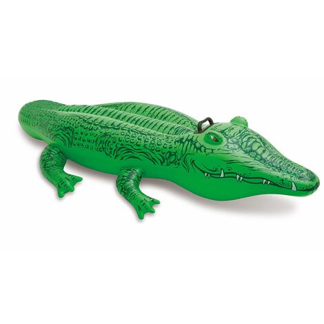 INTEX - 58546NP - JEU DE PLEIN AIR - CROCODILE GONFLABLE - 168X86 CM