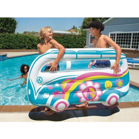 Intex 58728EU flotteur de plage et de piscine Multicolore Image Vinyl Matelas flottant