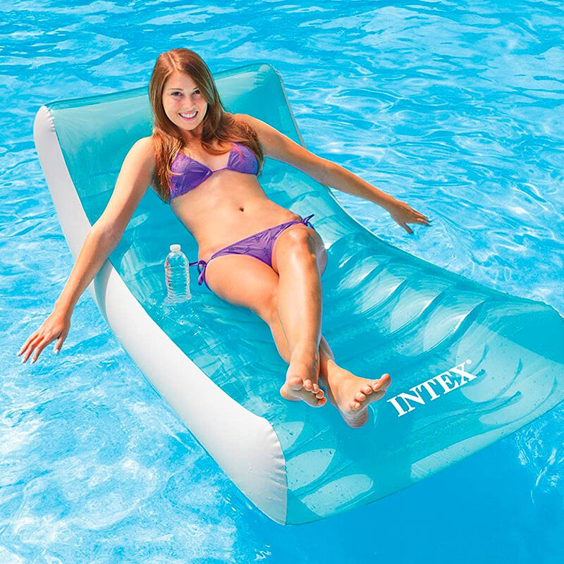 Intex 58856 Inflatable Floating Lounge Chair For The Pool Or Beach Rockin Lounge