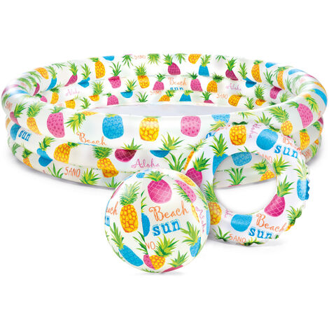 Intex 59469 Set Piscine gonflable Ananas