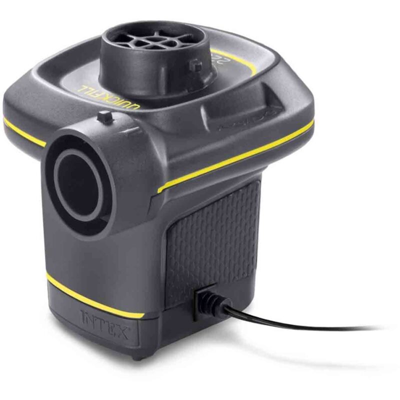 pompa elettrica portatile intex "quickfill" con 3 ugelli, 220-240 v 12v - cod. 66634