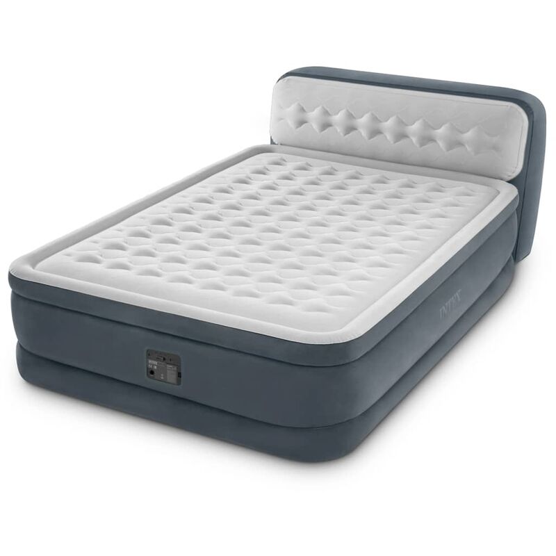 Intex Airbed Dura Beam Deluxe Ultra Plush Headboard Queen 86 Cm
