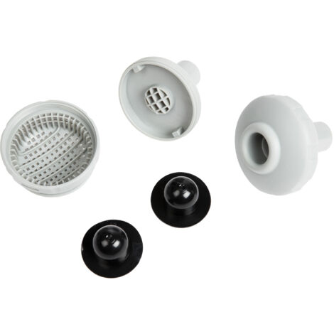 Intex Anschluss-Set Ø 32 mm - kompatibel mit Wasserbelebung grau Anschluss-Set