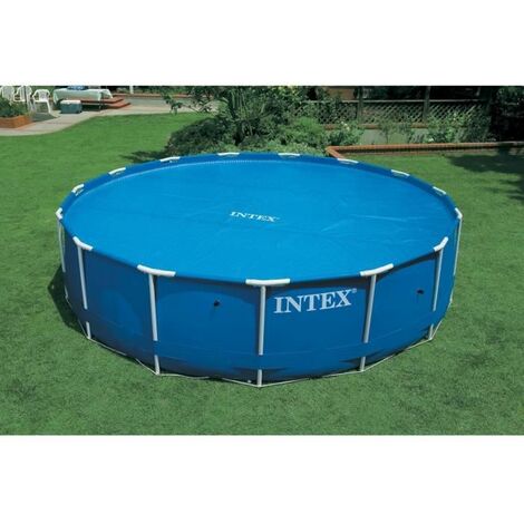 Intex bache a bulles diam 3,44m pour piscine diam 3,66m