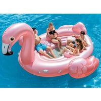 Intex Badeinsel Flamingo Party Island 57267EU