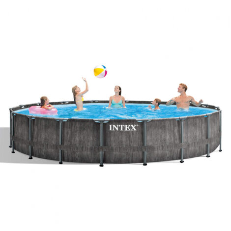 Intex Baltik Pool Tubular Grau