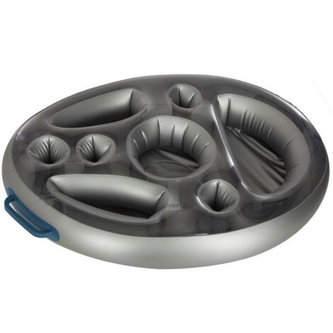 Intex - Bar gonflable pour piscine et Spa - Gris