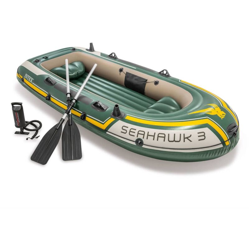

Intex Barca inflable Seahawk 3 295x137x43 cm 68380NP - Verde