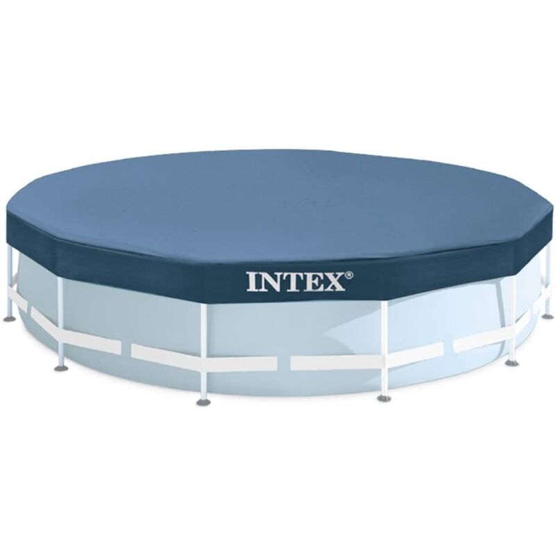 28032 Bâche pour piscine à cadre 457 cm Bleu - Intex