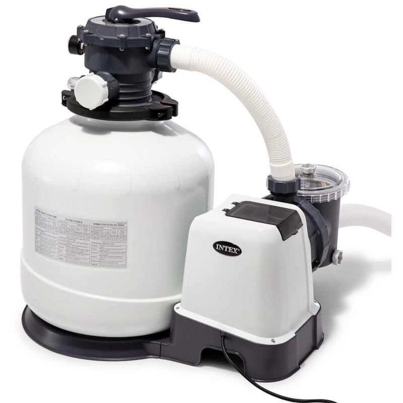 

Bomba de filtro de arena Krystal Clear 26652GS 12 m³/h - Blanco - Intex