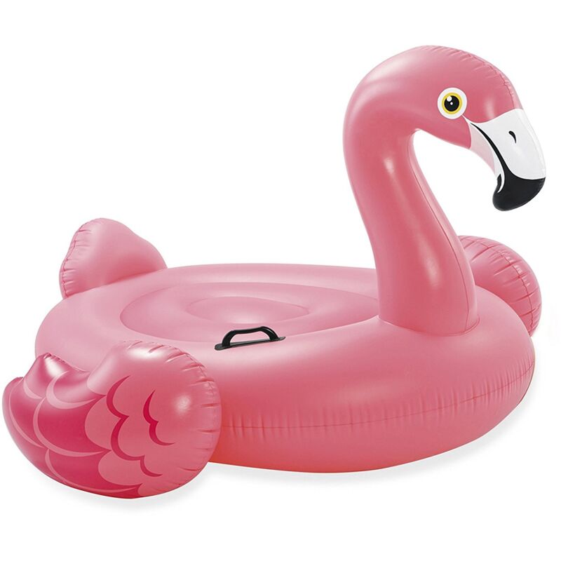 Fenicottero Gonfiabile Cavalcabile +3 Anni - cm.142x137x97 - peso kg.1,97 (57558)