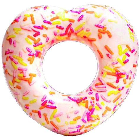 Intex ciambella donut heart  cm. 94x89x25 - Intex