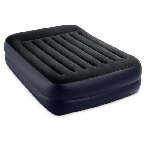 INTEX colchon electrico hinchable 152x203x42 cm 64124 , Colchón hinchable eléctrico Queen 150 x 203 x 42 cm 64124Colchón hinchable Intex de tecnología Fiber Tech. de la línea P