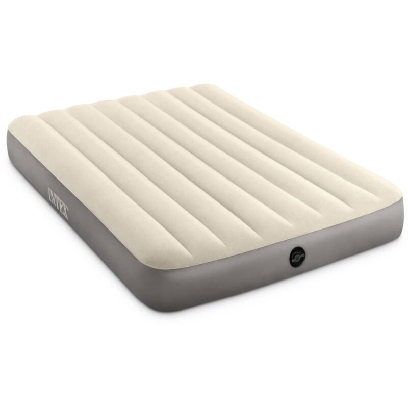 

Intex Colchón hinchable Dura-Beam Standard Single-High 137x191x25 cm - Gris
