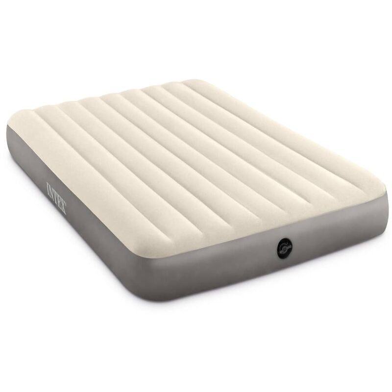

Intex Colchón hinchable Dura-Beam Standard Single-High 152x203x25 cm - Gris