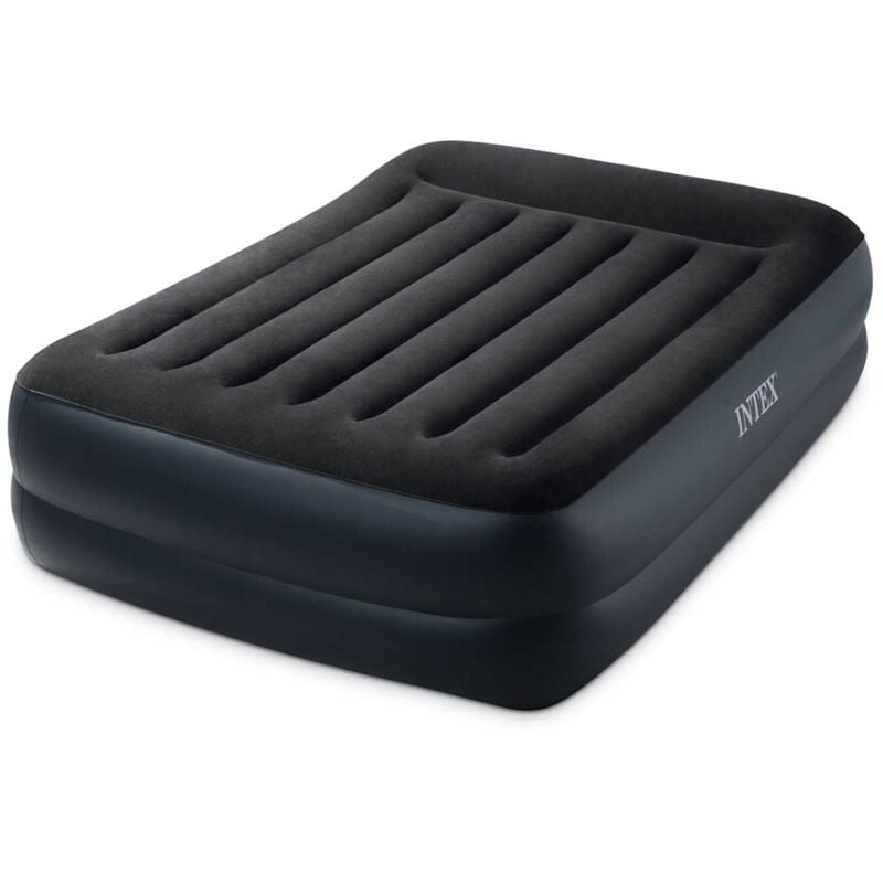 

Intex Colchón inflable Dura-Beam Plus Pillow Rest Raised Queen 46 cm - Gris