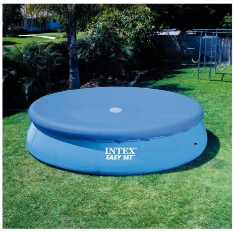 INTEX COPRIPISCINA COPRI PISCINA TELO COPERTURA ROTONDA PER AUTOPORTANTE CM 244
