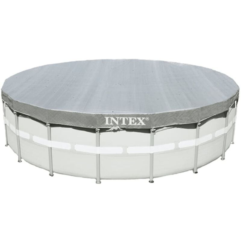 Intex Couverture de piscine ronde Deluxe 488 cm 28040