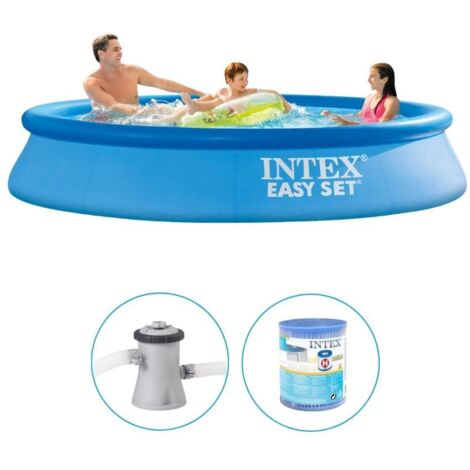 Intex Easy Set piscine gonflable bleu 305 cm